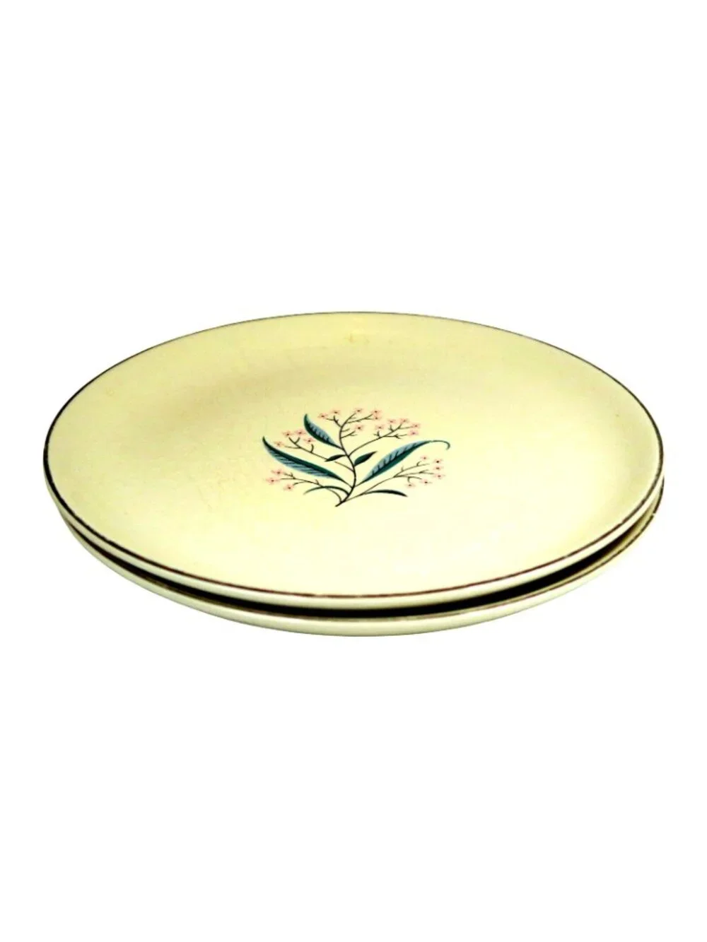 Alliance China Regal Salad Plates (Set of 2) Mid-Century Floral Dinnerware